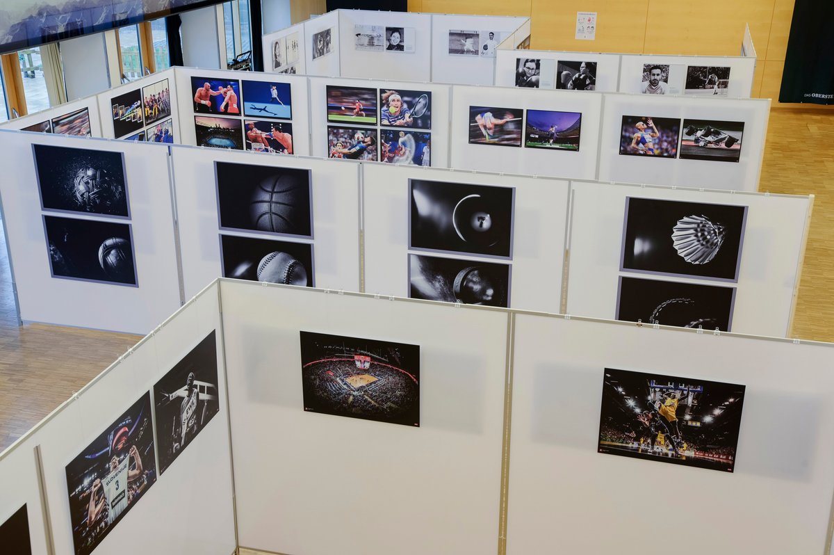 Modulares Stellwandsystem im Einsatz bei einer Fotoausstellung